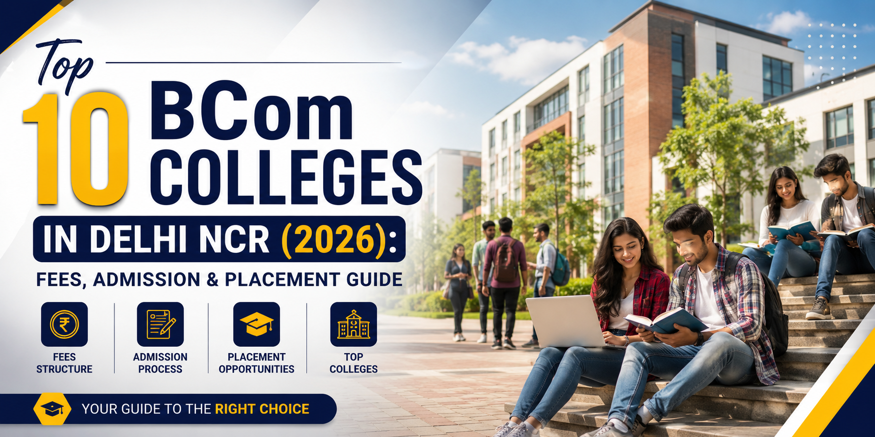 Top 10 BCom Colleges in Delhi NCR
