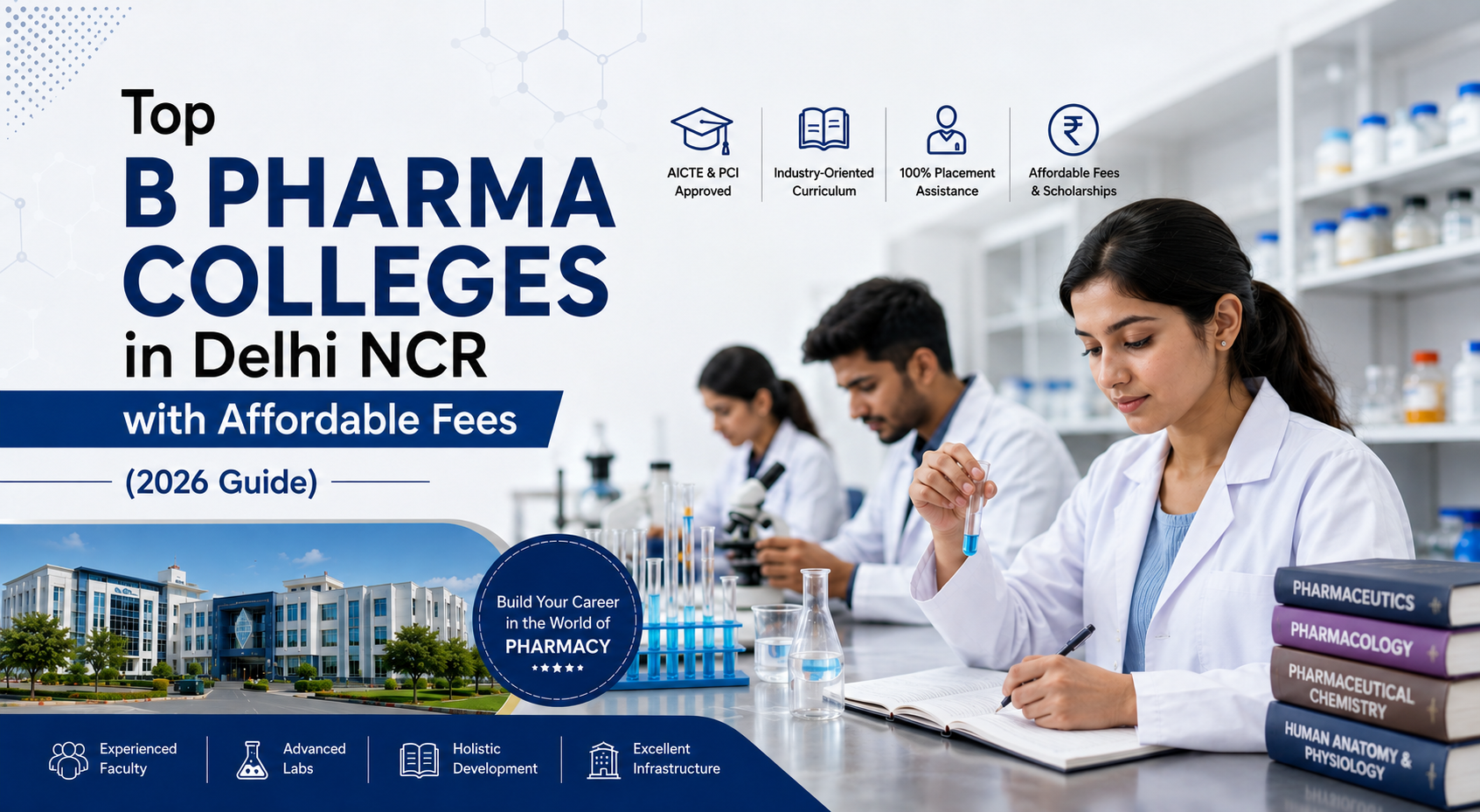 Top B Pharma Colleges in Delhi NCR